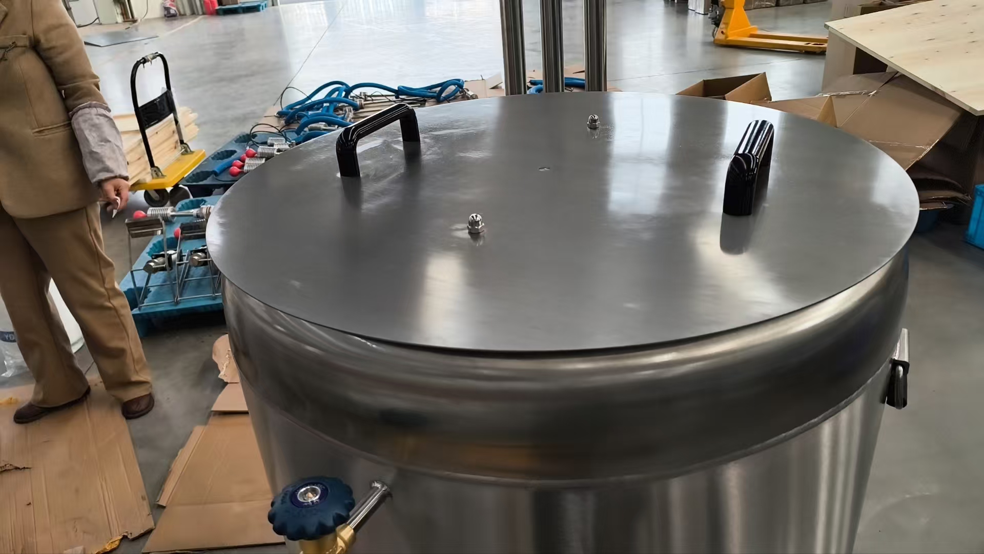 廣口液氮罐 廣口液氮罐